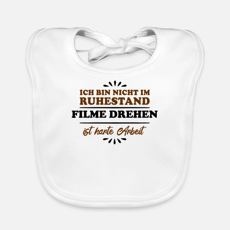 Retraité Retraité Retraité Réalisation de films Bavoir bio Bébé
