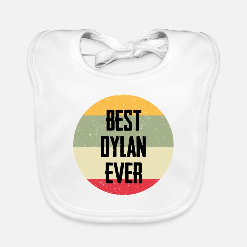 Best Dylan Ever Organic Baby Bibs