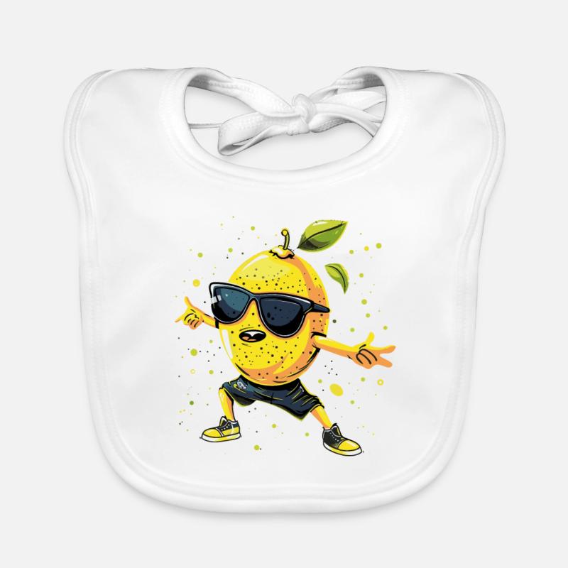 Lemon Organic Baby Bibs
