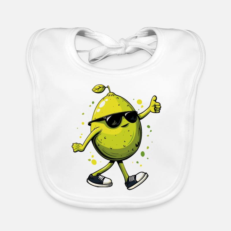 Limette Baby Bio-Lätzchen