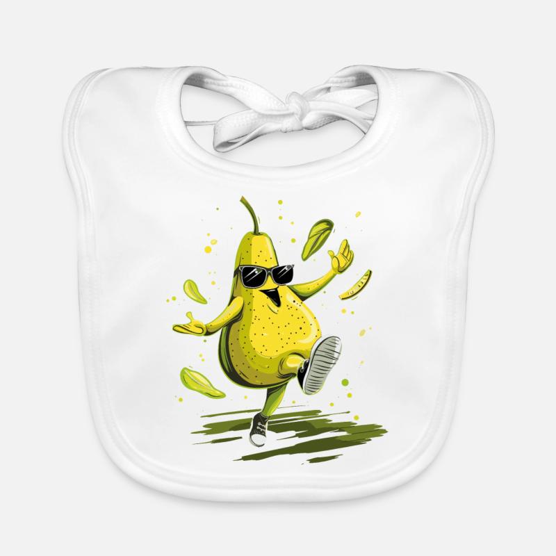 Pear Organic Baby Bibs