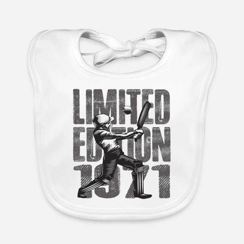 Édition limitée 1971 Édition limitée Cricket Bavoir bio Bébé