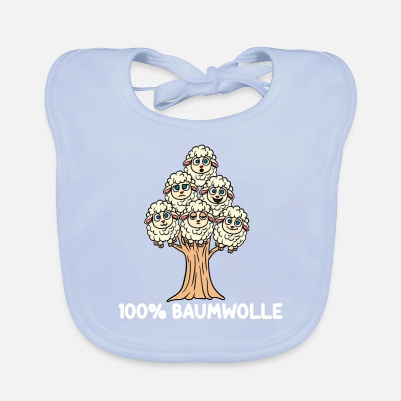 100% coton Bavoir bio Bébé