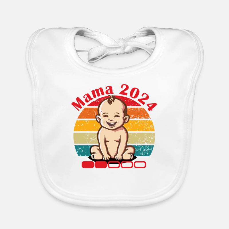 Mama 2024 Loading Baby Bio-Lätzchen