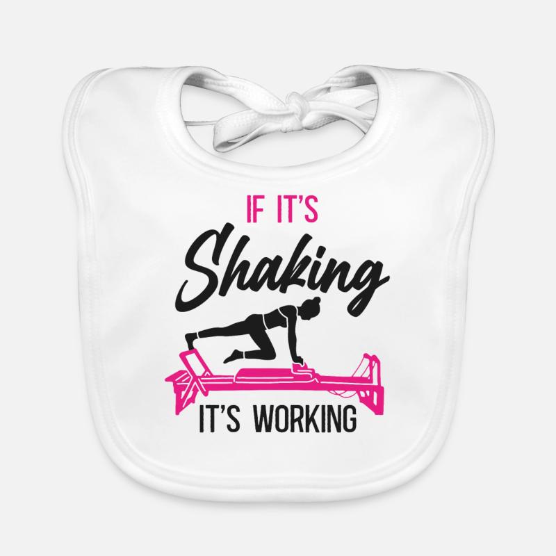 Pilates Instructor Teacher If Baby Bio-Lätzchen