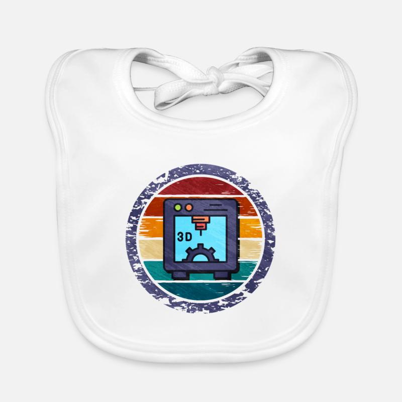 Impression 3D Bavoir bio Bébé