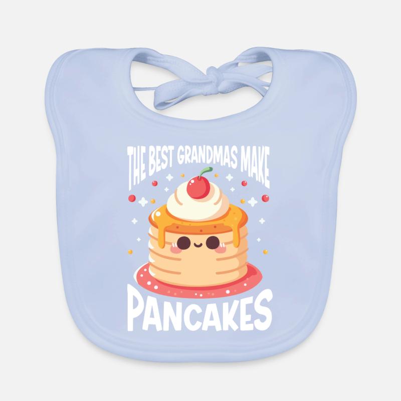 Pancake Maker Food Lover Baby Bio-Lätzchen