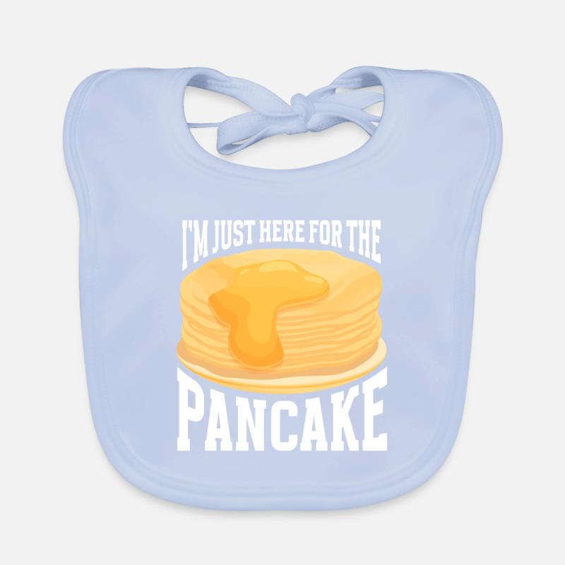 Pancake Maker Food Lover Baby Bio-Lätzchen