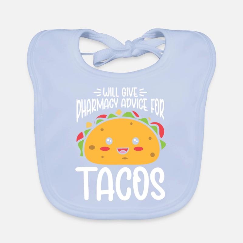 Lustiges Taco Baby Bio-Lätzchen