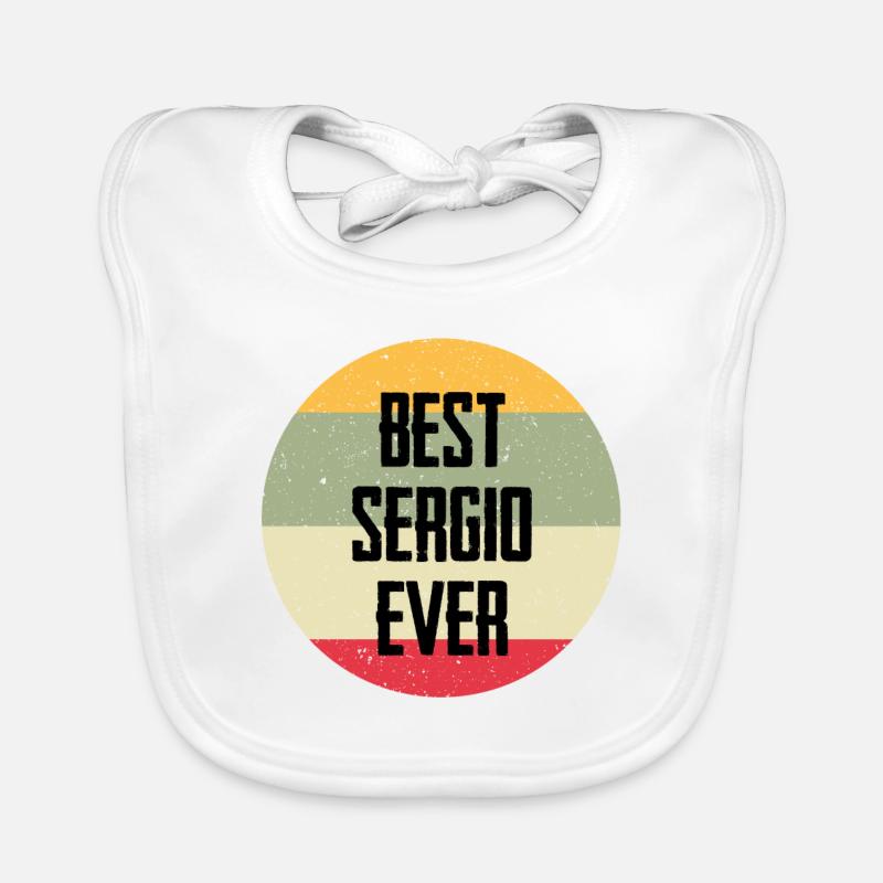 Le meilleur Sergio de tous les temps Bavoir bio Bébé