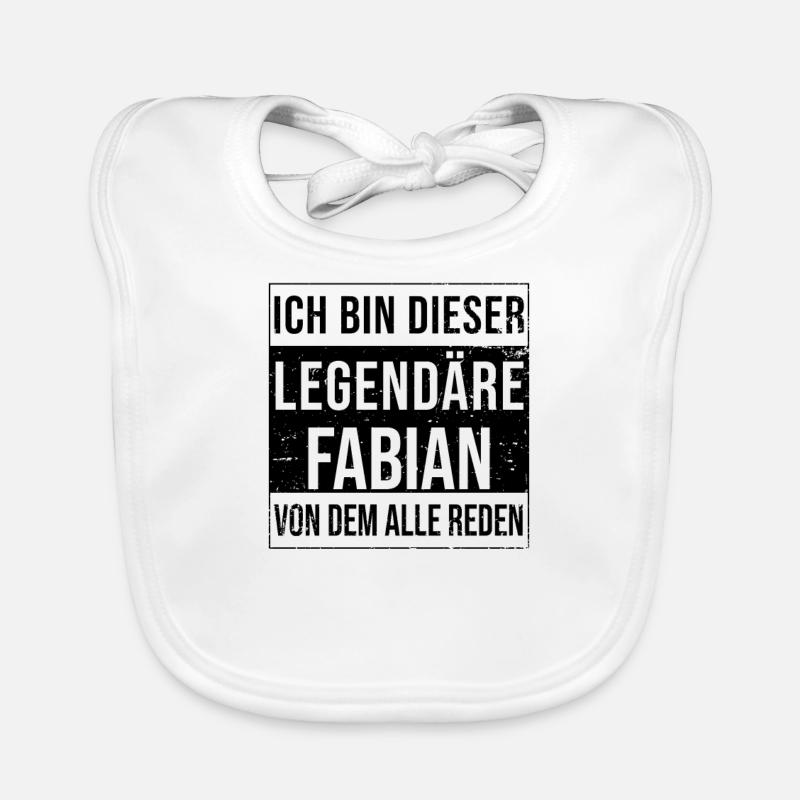 I'm this legendary for Fabian Organic Baby Bibs