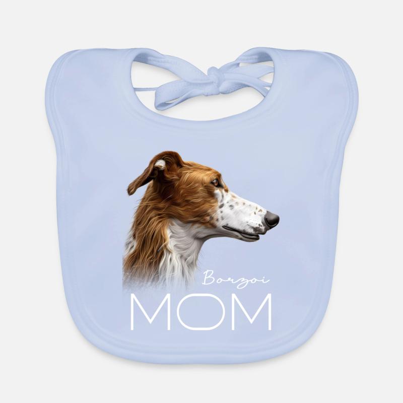 Maman Barzoï Bavoir bio Bébé