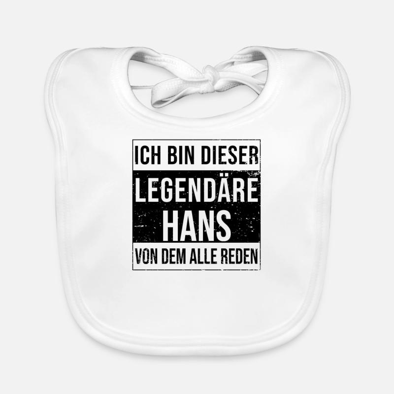 Ich bin dieser legendäre für Hans Baby Bio-Lätzchen