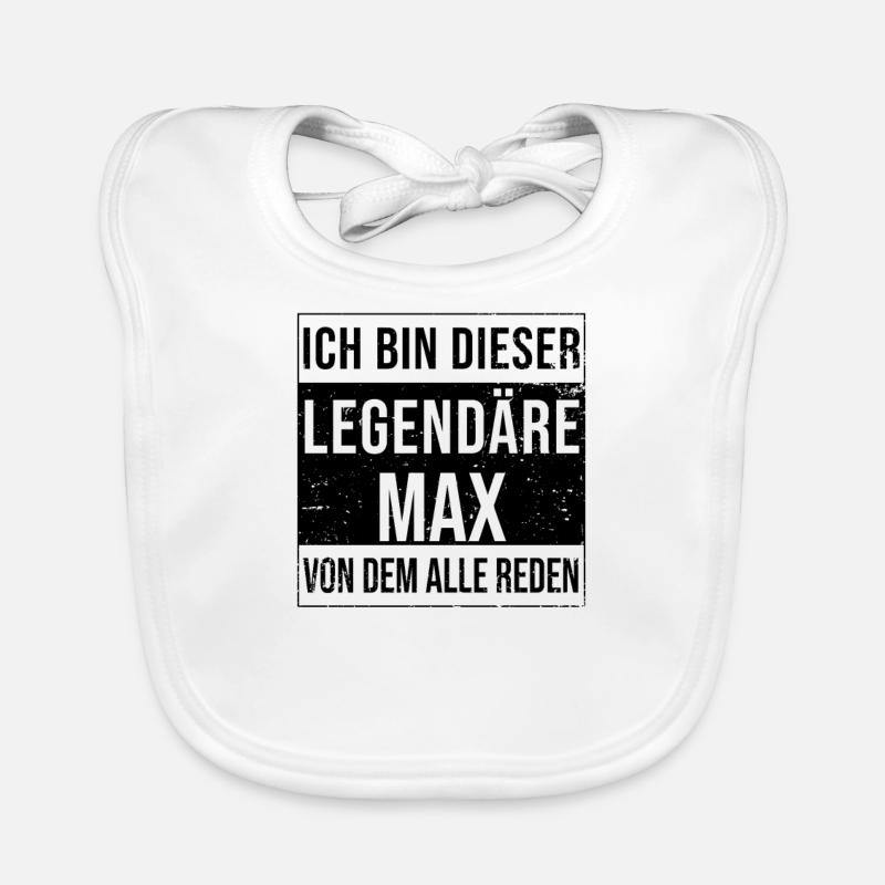I'm this legendary for Max Organic Baby Bibs