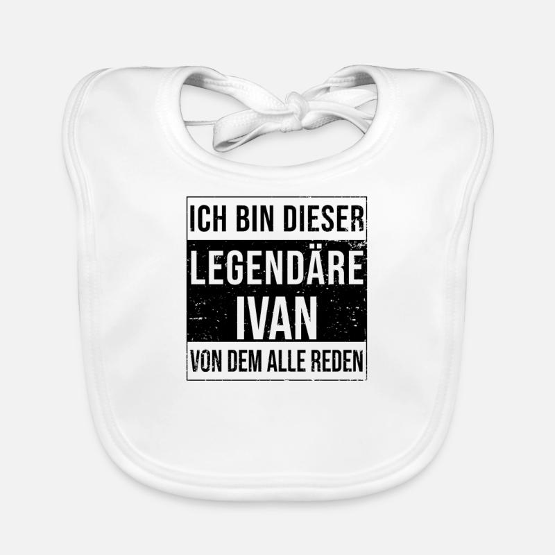 I'm this legendary for Ivan Organic Baby Bibs
