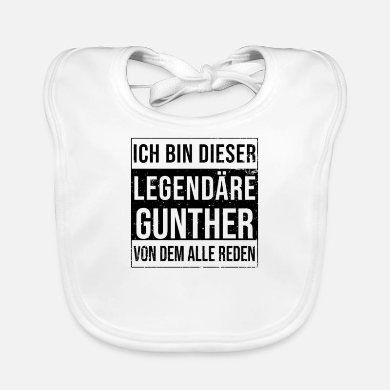 I'm this legendary for Gunther Organic Baby Bibs