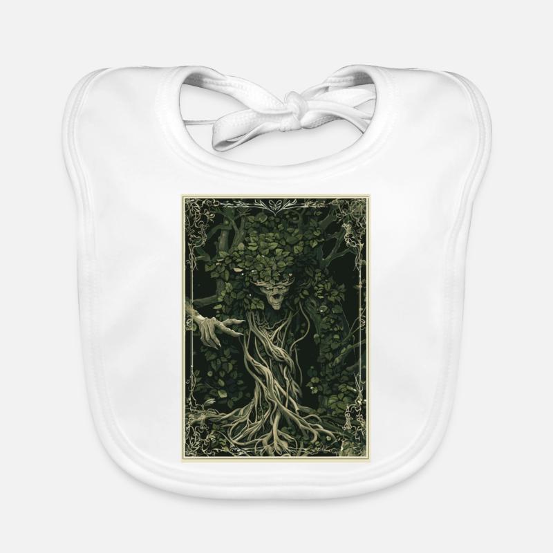 Der Waldwächter Tarot Baby Bio-Lätzchen