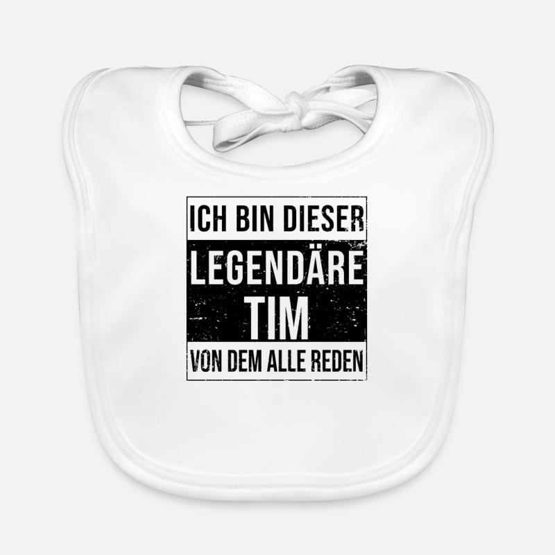 I'm this legendary for Tim Organic Baby Bibs