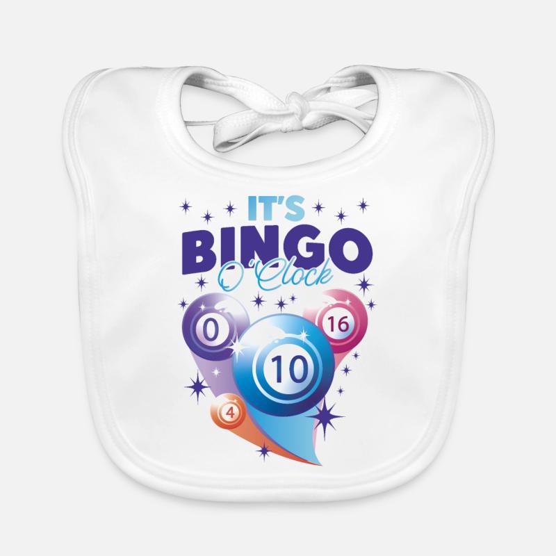 Bingo Player It’s Bingo O’Clock Bavoir bio Bébé