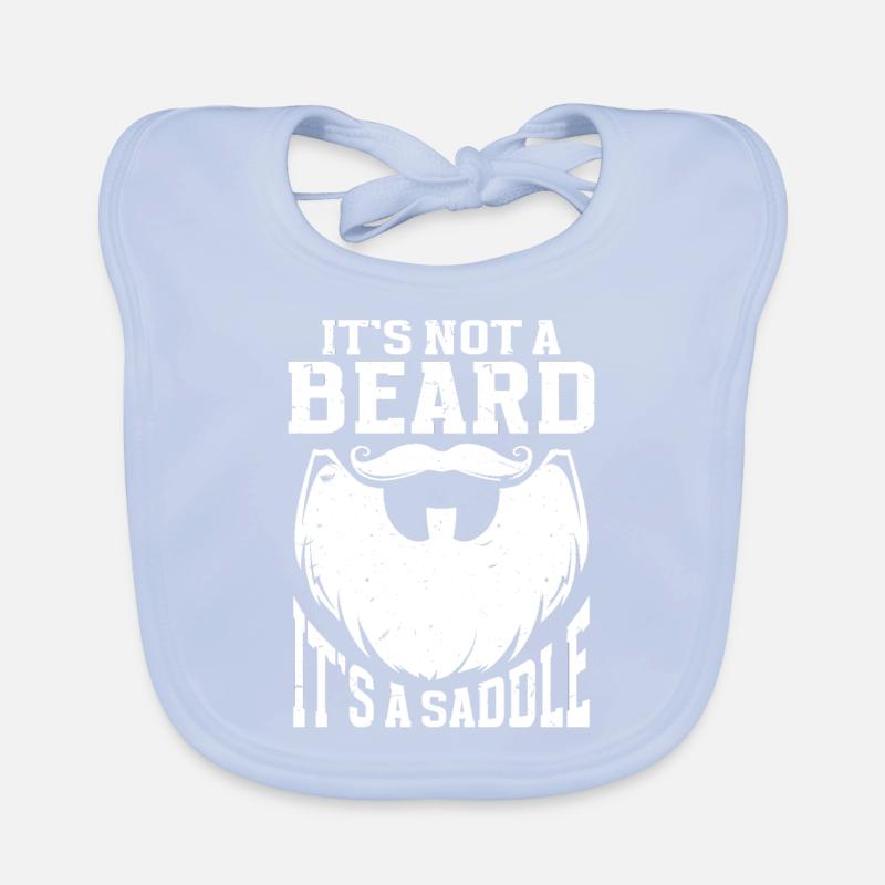 Bart Spruch Bärtiger Vater Ehemann Baby Bio-Lätzchen