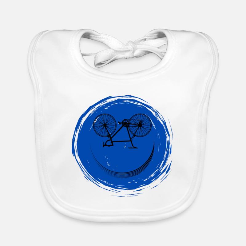 Bicycle Face Organic Baby Bibs