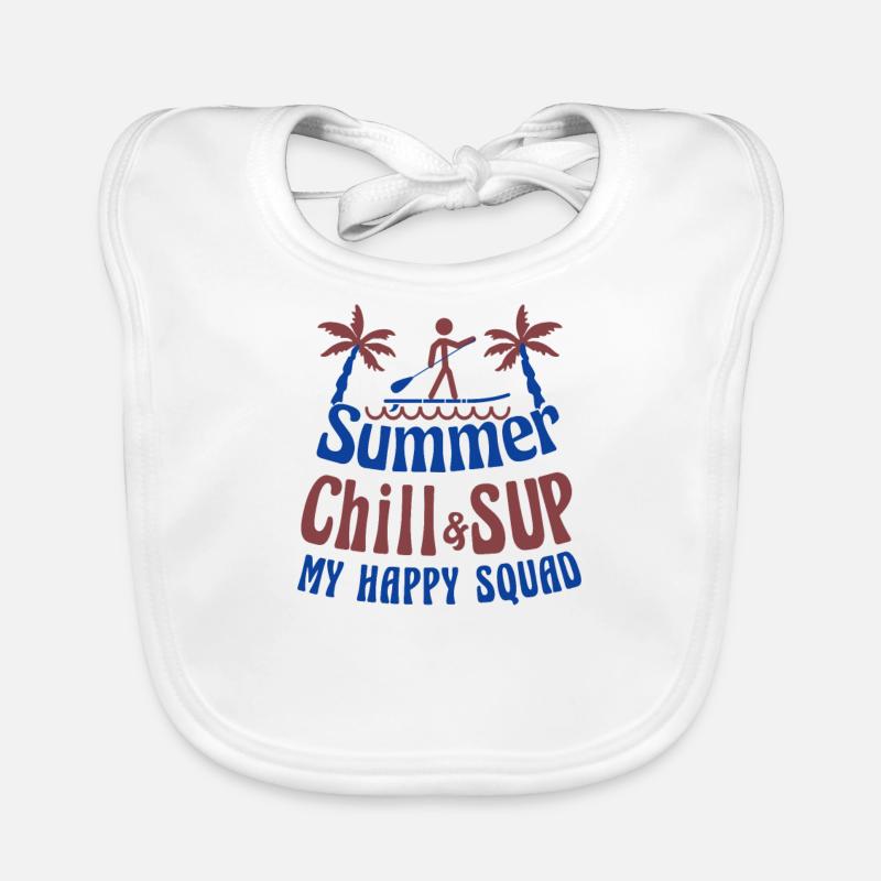 SUP board paddleboarding paddle supboard Stand Up Organic Baby Bibs