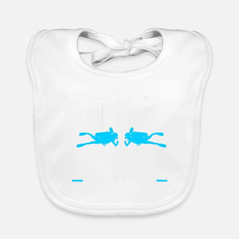 Diving Diver Organic Baby Bibs