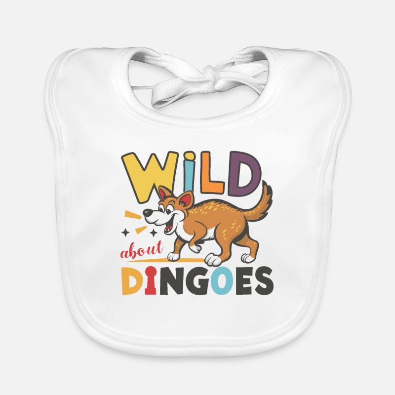 Australischer Dingo Baby Bio-Lätzchen