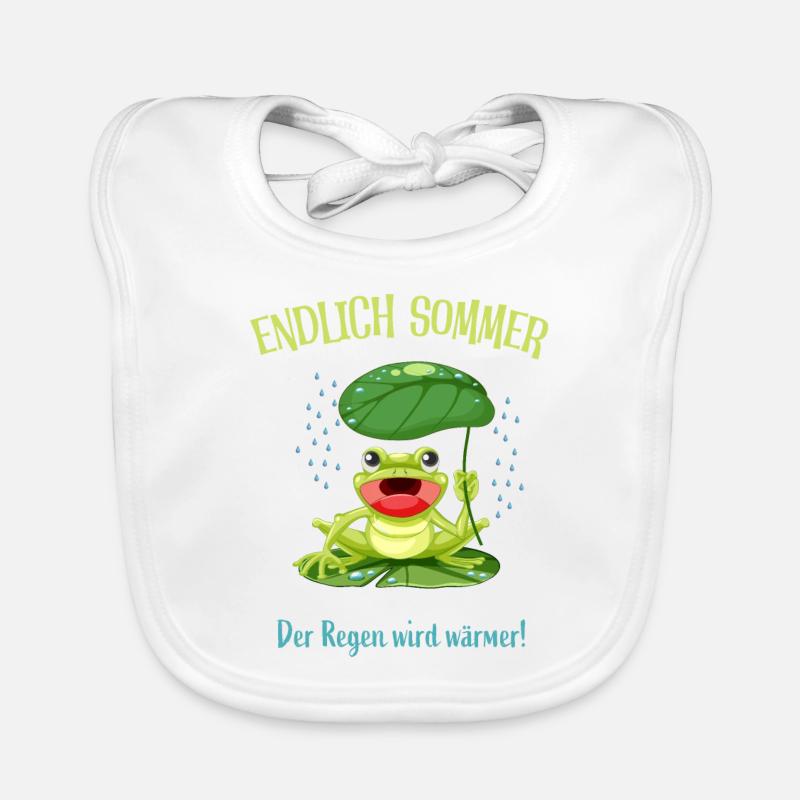 Endlich Sommer Baby Bio-Lätzchen