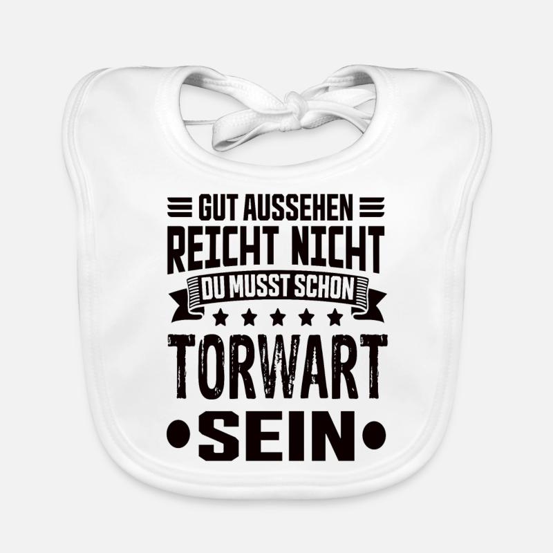 Torwart Baby Bio-Lätzchen