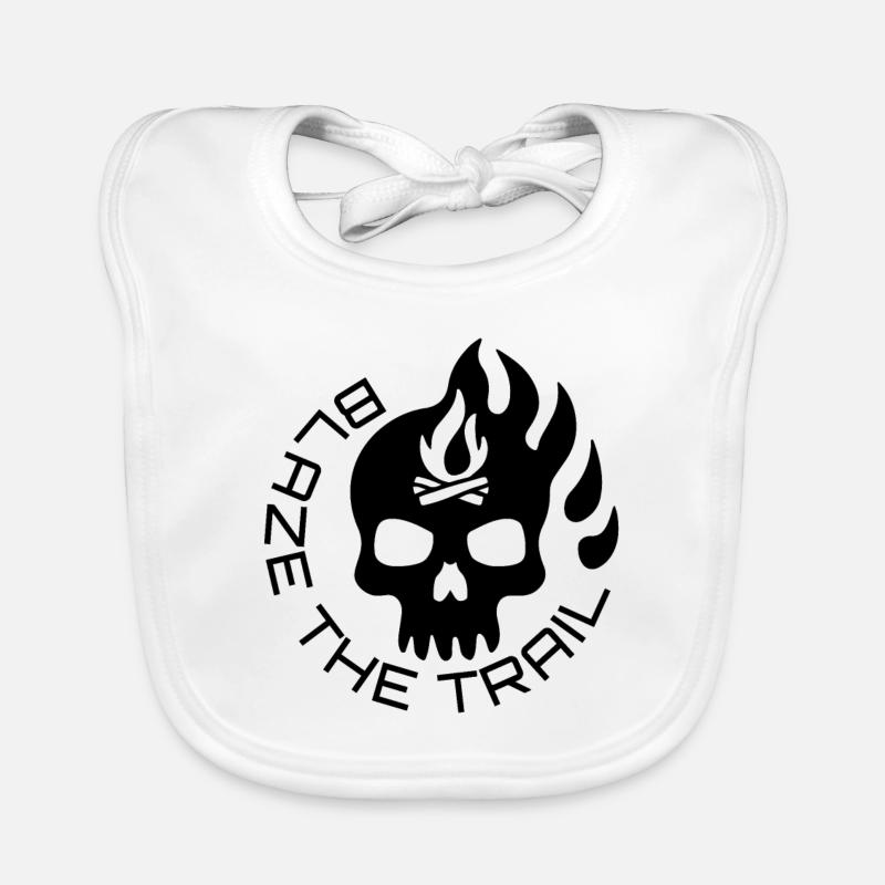 BLAZE THE TRAIL Organic Baby Bibs