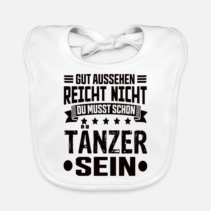 Danseur Bavoir bio Bébé