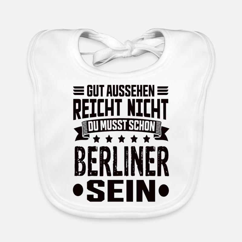 Berlin Berlin Capitale Hemiat Berlin Dictons Bavoir bio Bébé