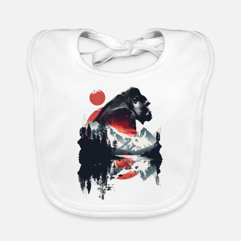 Gorilla Organic Baby Bibs
