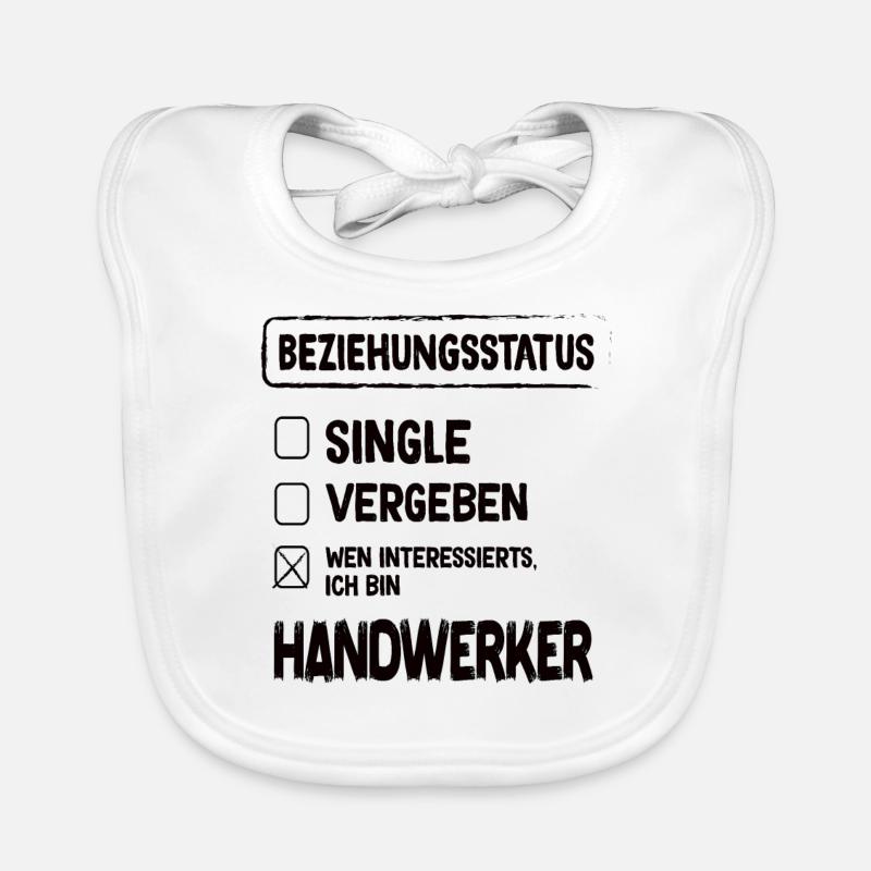 Craftsman Relationship Status Organic Baby Bibs