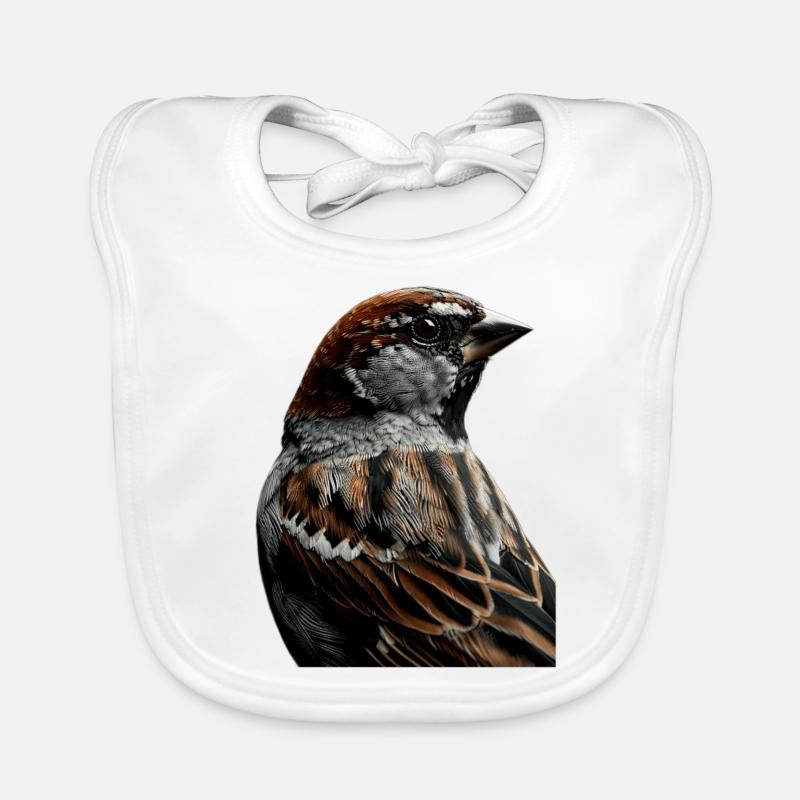Moineau Bavoir bio Bébé