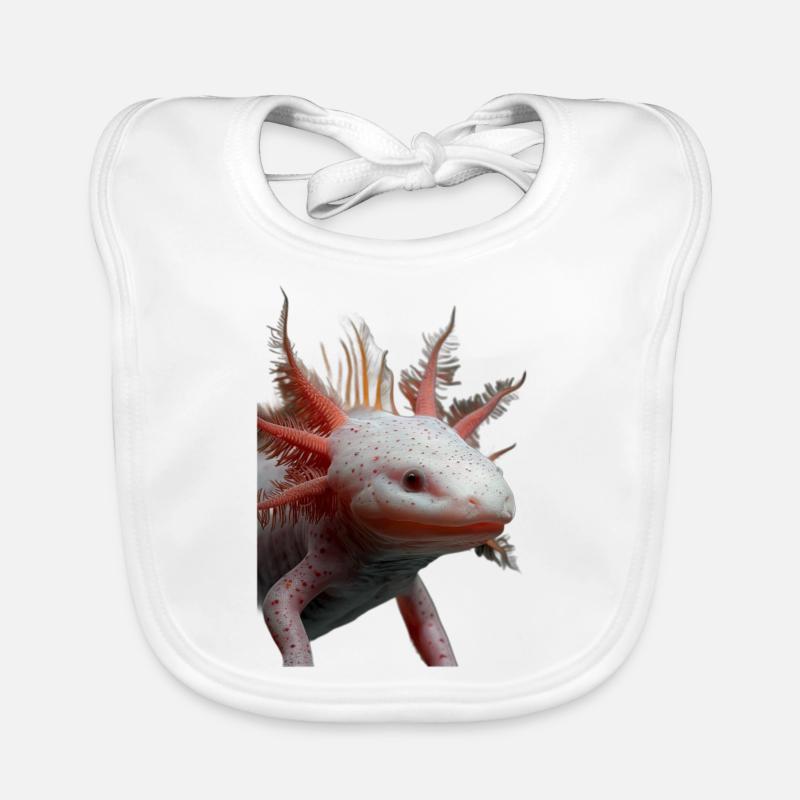 Axolotl Bavoir bio Bébé