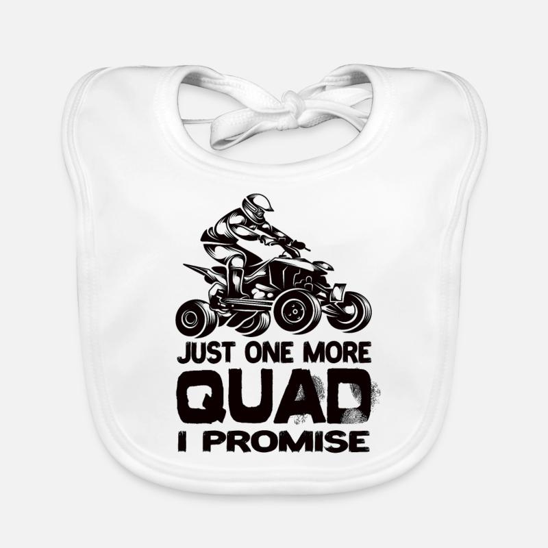 Juste un quad de plus, je vous promets quad quad atV Bavoir bio Bébé
