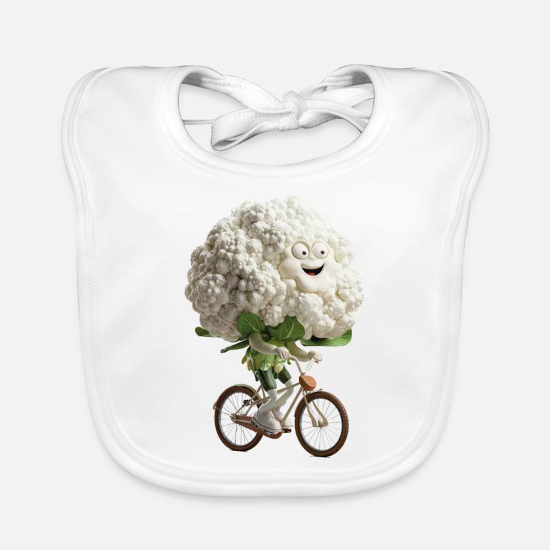 Chou-fleur Bavoir bio Bébé