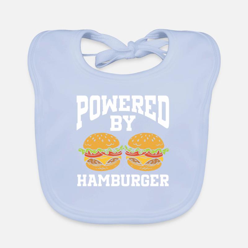 Propulsé par Hamburger Bavoir bio Bébé