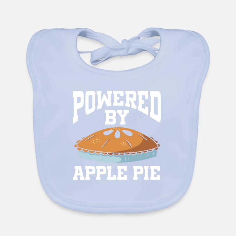 Powered By Apple Pie Baby Bio-Lätzchen