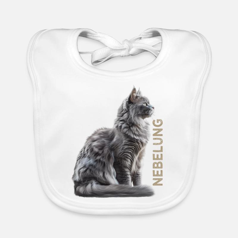 Nebelung Baby Bio-Lätzchen