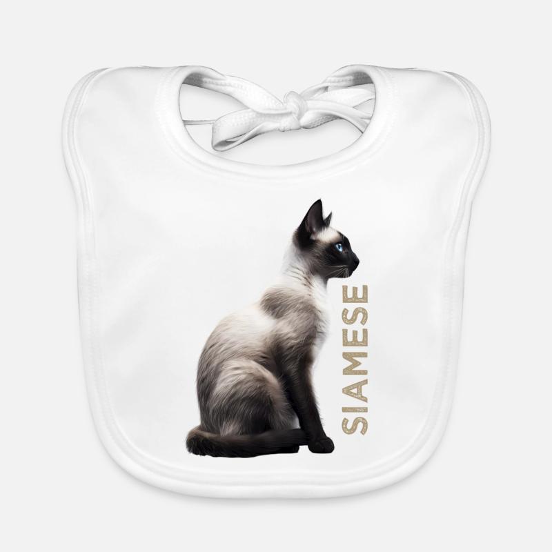 Siamese Baby Bio-Lätzchen