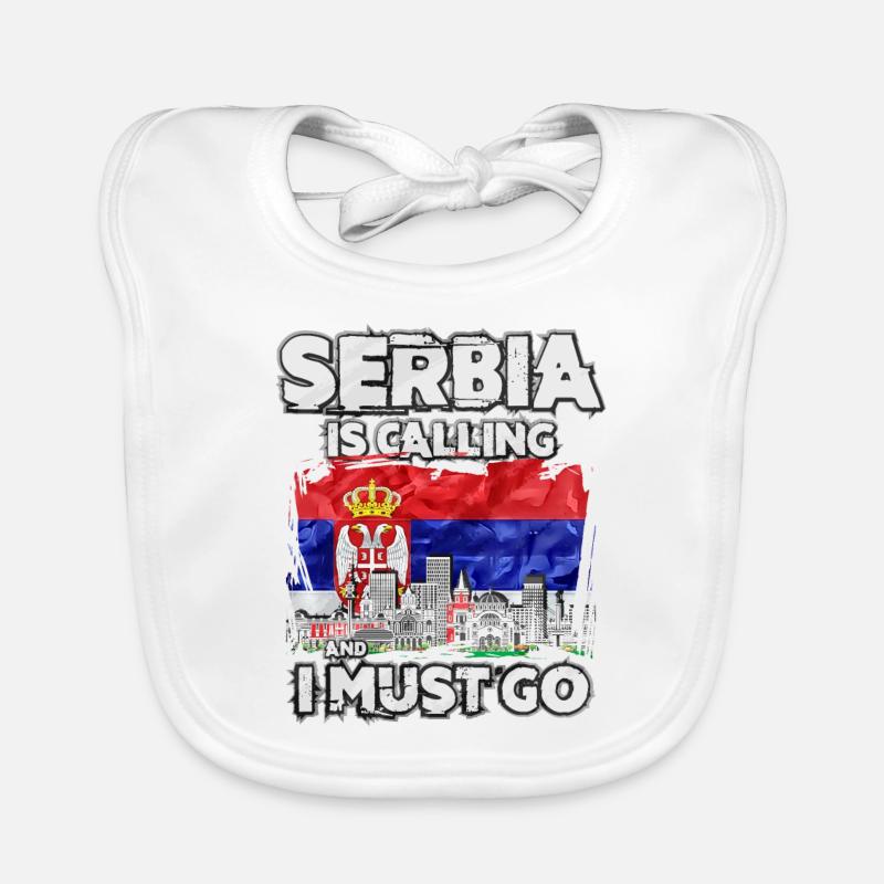 Serbie Bavoir bio Bébé