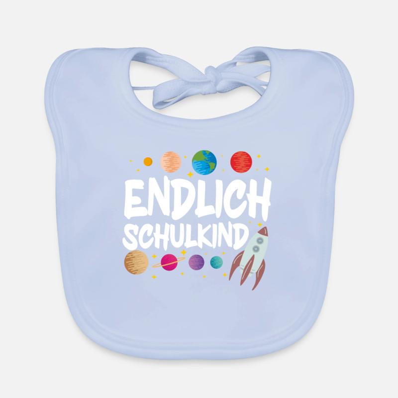School 1st Grade Organic Baby Bibs