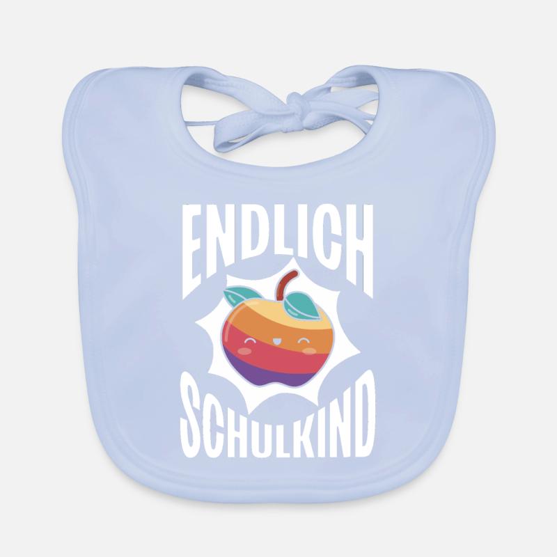 School 1. Grade Baby Bio-Lätzchen