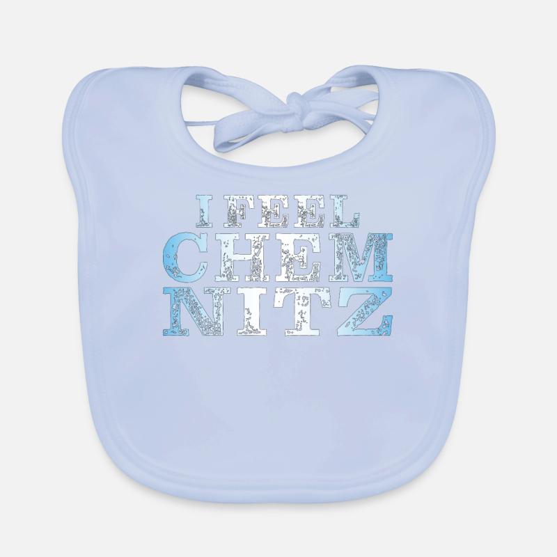 JE ME SENS CHEMNITZ Bavoir bio Bébé