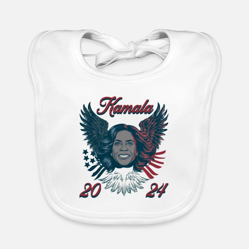 Kamala 2024 Bientôt Aigle Bavoir bio Bébé