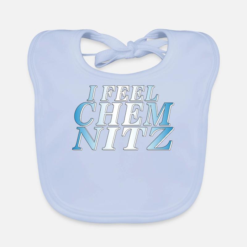 JE ME SENS CHEMNITZ Bavoir bio Bébé