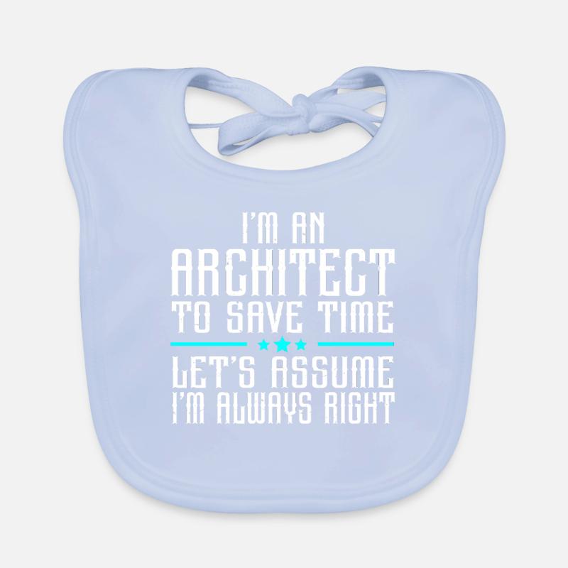 Architect Architecture Organic Baby Bibs